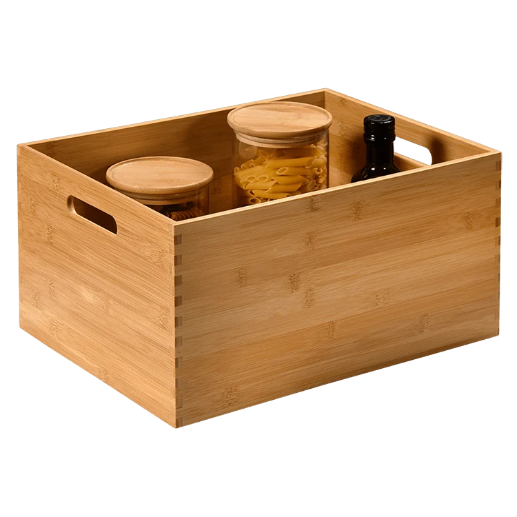 Aufbewahrungsbox aus Bambus