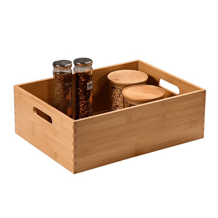 Aufbewahrungsbox aus Bambus