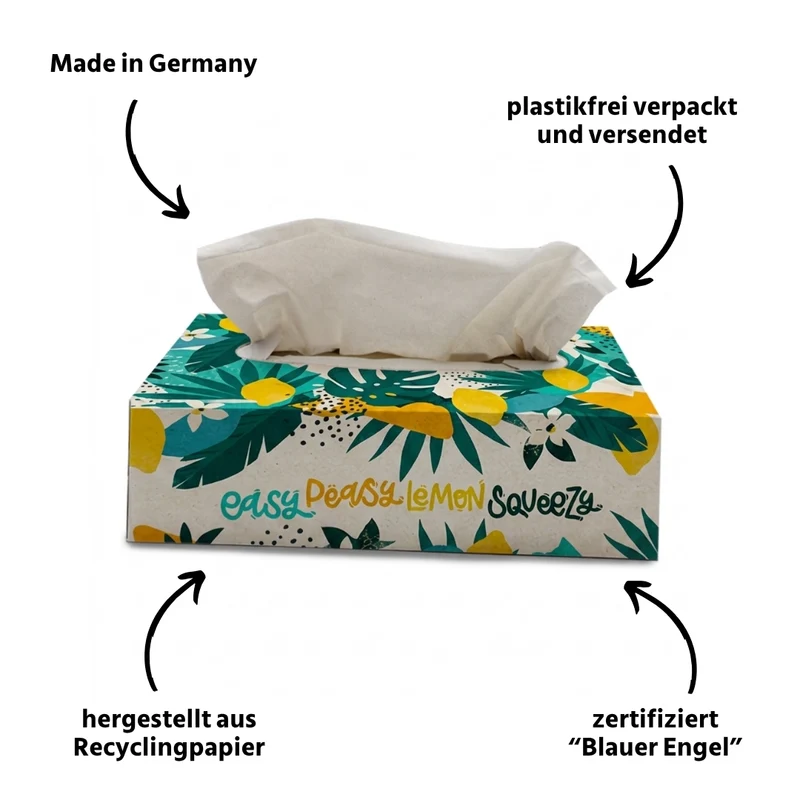 Taschentücher Lemons RECYCLING