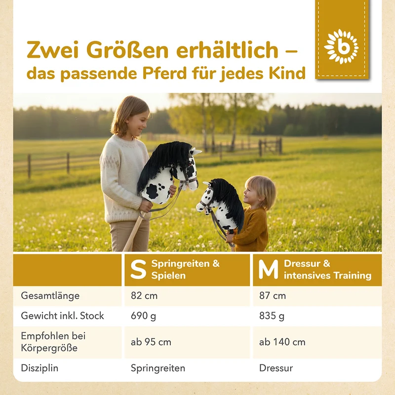 HOBBY HORSE SCHECKE - GRÖSSE S