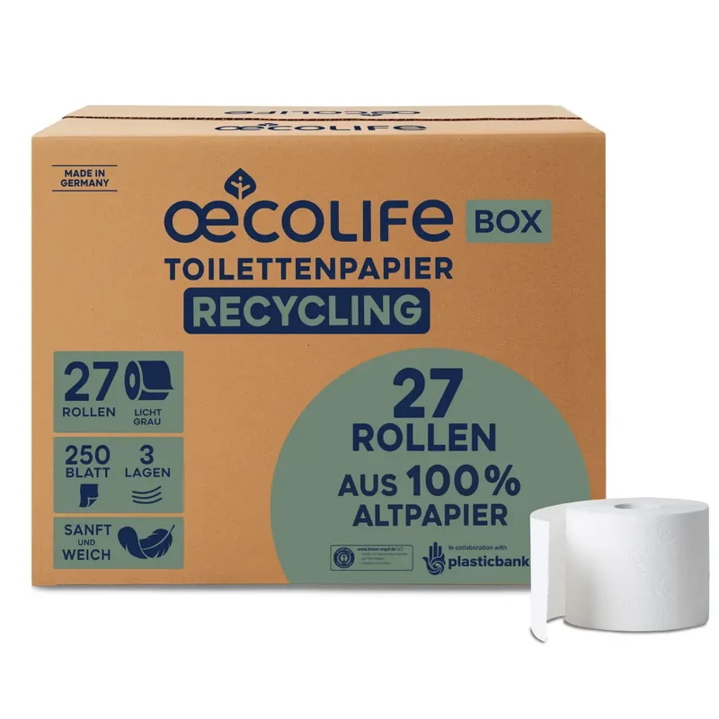 Toilettenpapier Box RECYCLING