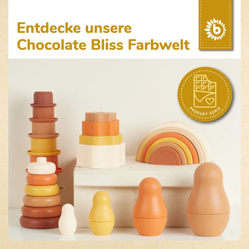 Silikon Regenbogen Chocolate Bliss