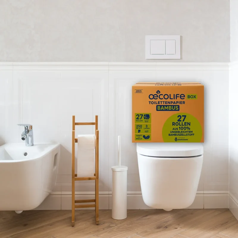 Toilettenpapier Box BAMBUS