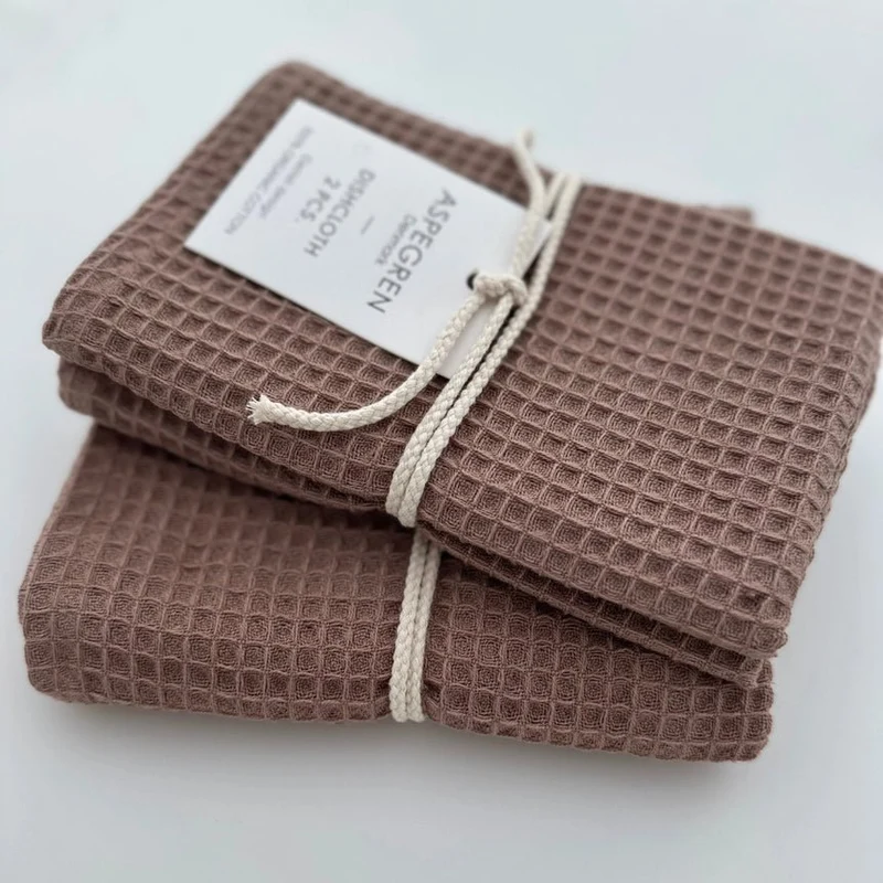 Geschirrtuch - Bio-Baumwolle - 2er Set - North Nougat
