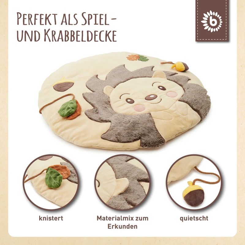 Spieldecke Igel Piksi