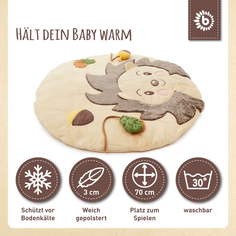 Spieldecke Igel Piksi