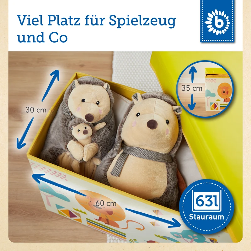 2in1 Staubox & Sitzbank Zoo