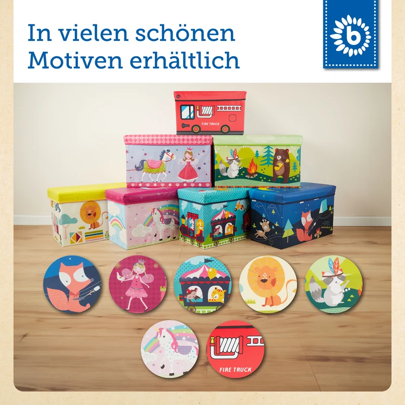 2in1 Staubox & Sitzbank Prinzessin