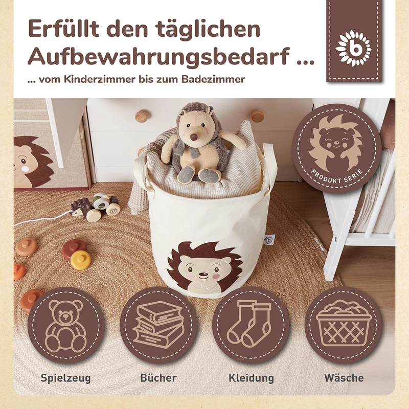 Aufbewahrungskorb Igel Piksi