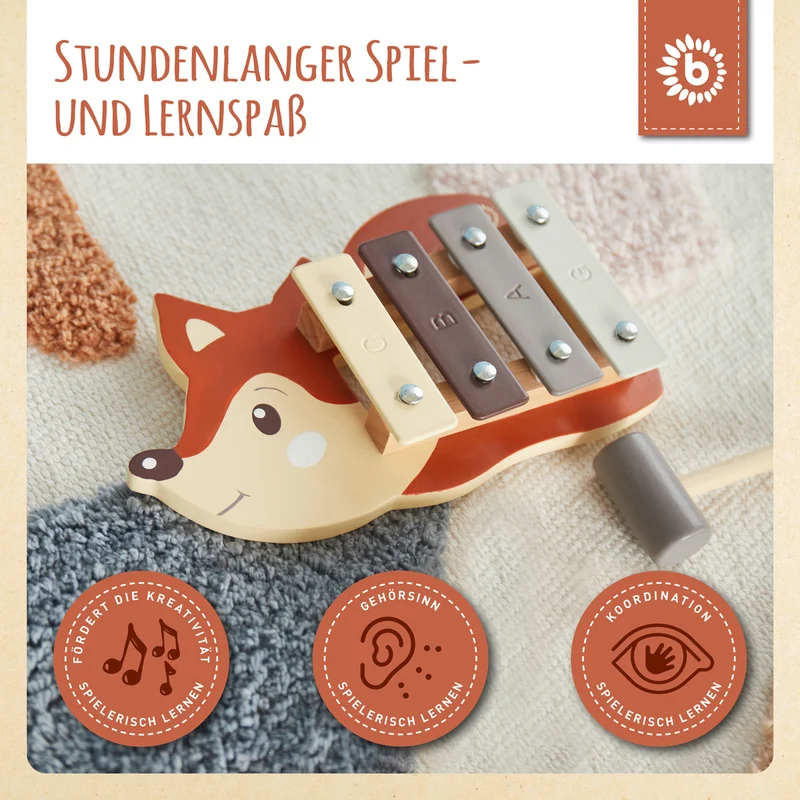 Mini Xylophon Fuchs FSC®