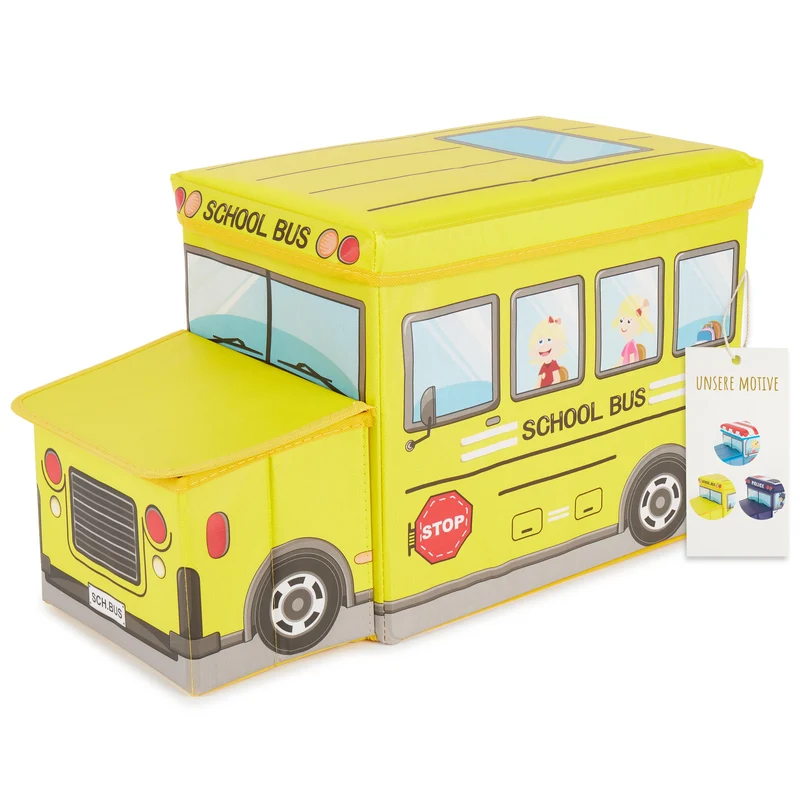 2in1 Staubox & Sitzbank Schulbus