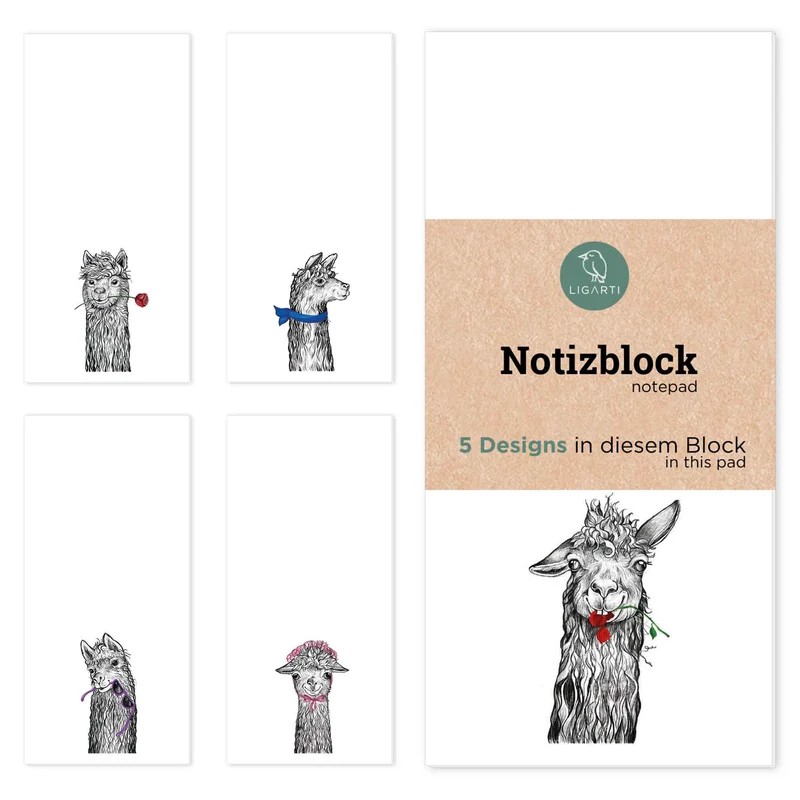 Notizblock – Lama Club