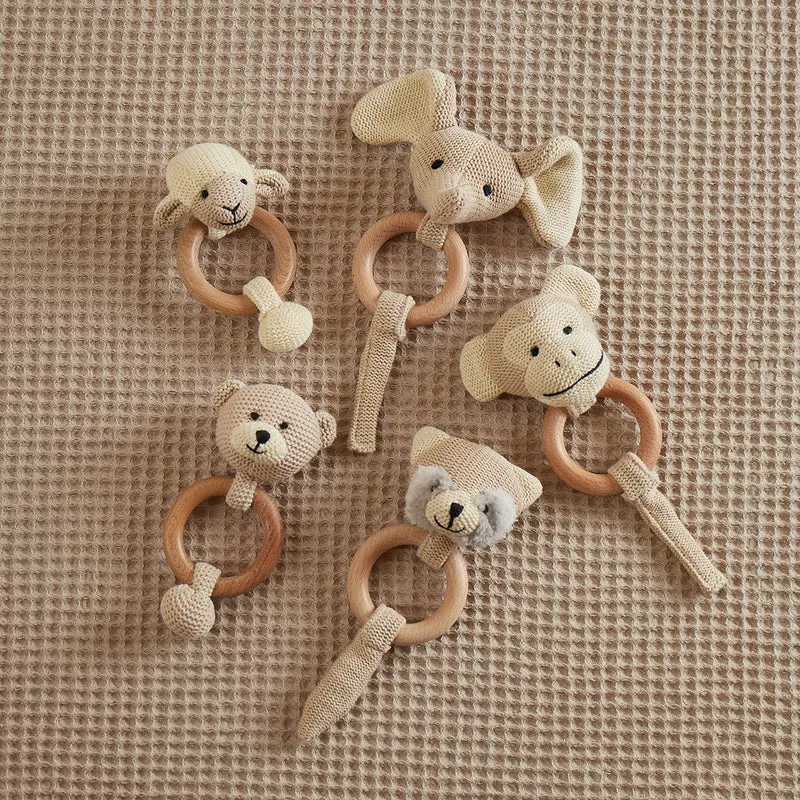 Greifling Elefant mit Rassel