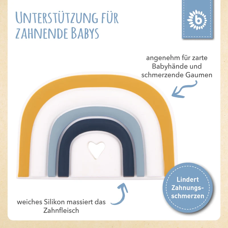 Beißer Regenbogen Silikon