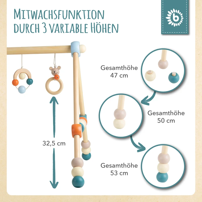 Spielbogen Bär höhenverstellbar