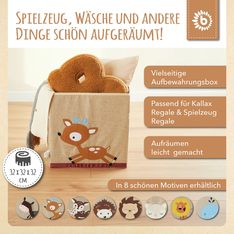 Aufbewahrungsbox Reh