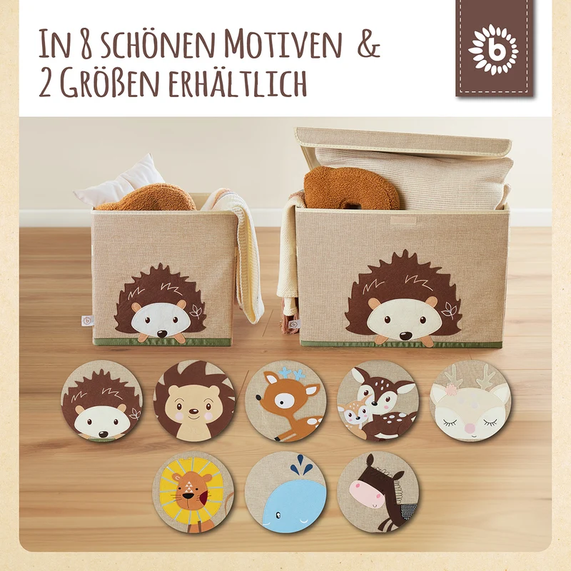 Aufbewahrungsbox Igel mit Deckel
