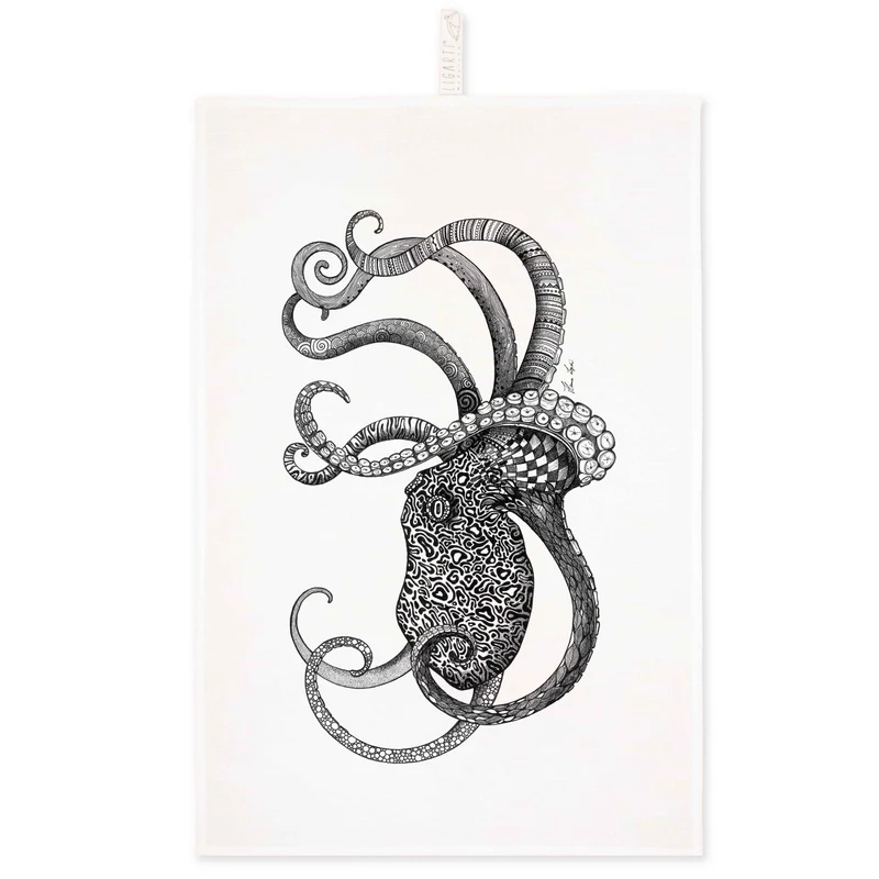 Geschirrtuch – Oktopus