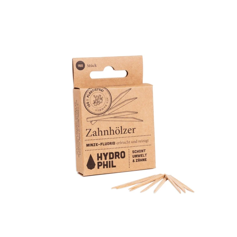 Zahnhölzer Minze 150 Stück mit Fluorid