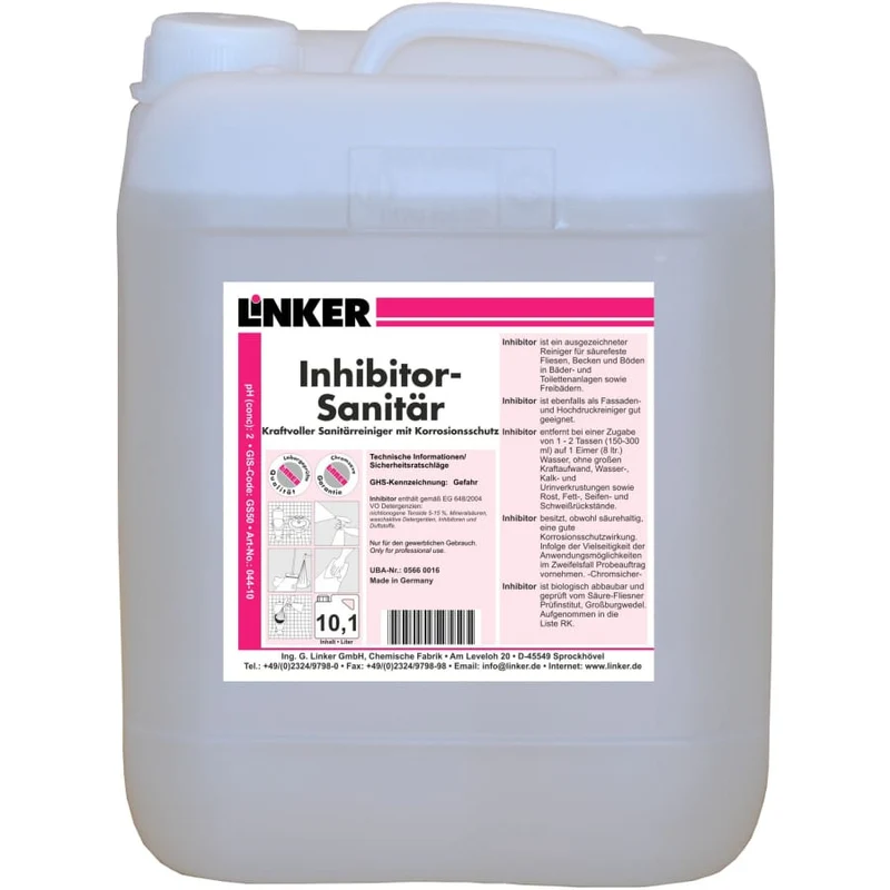 Linker Inhibitor-Sanitär Sanitärreiniger