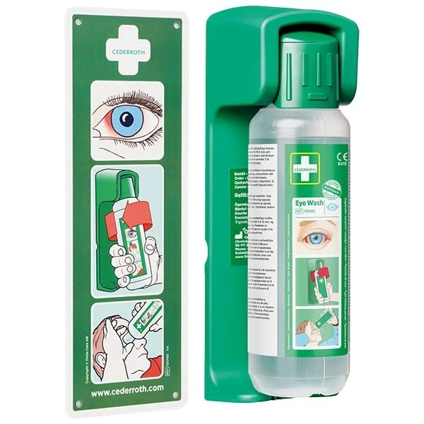 Wandhalterung für Augendusche