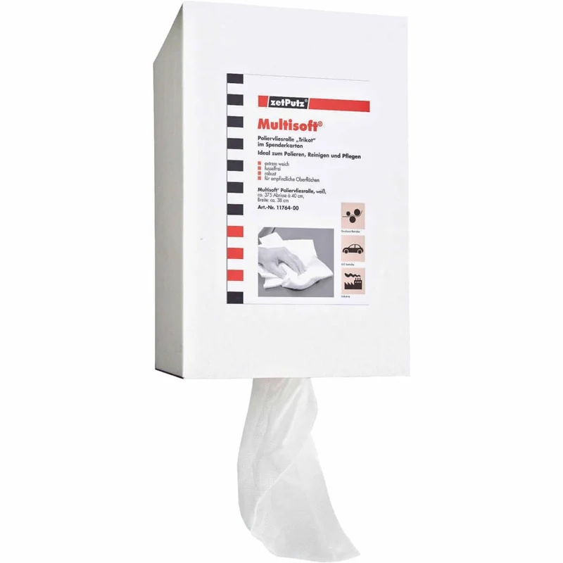 zetPutz Multisoft Poliertuchrolle, 4-lagig, weiß