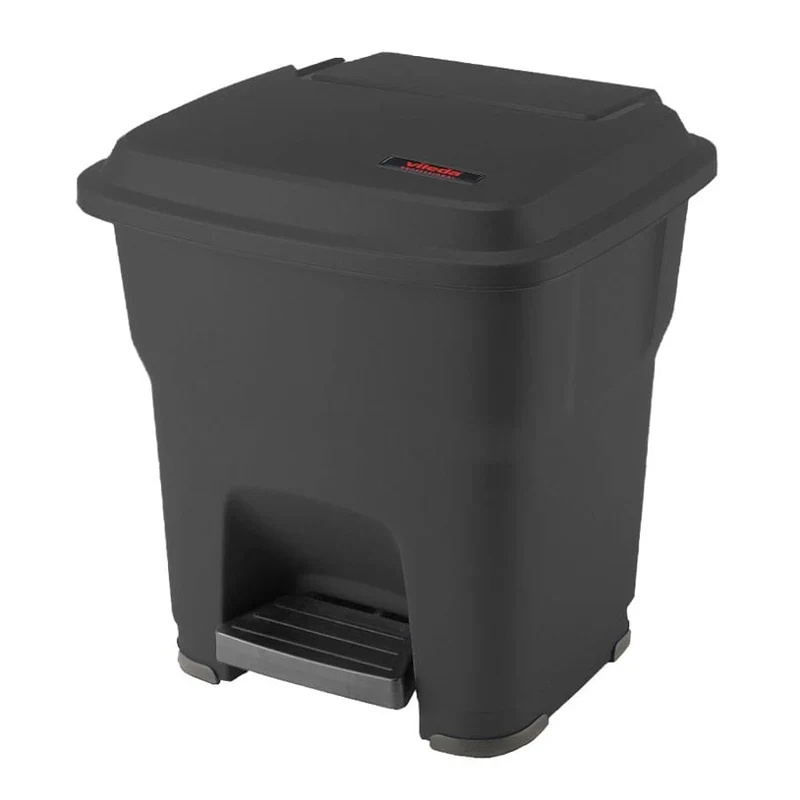 Vileda Professional Hera Abfallbehälter mit Pedal, 35 Liter