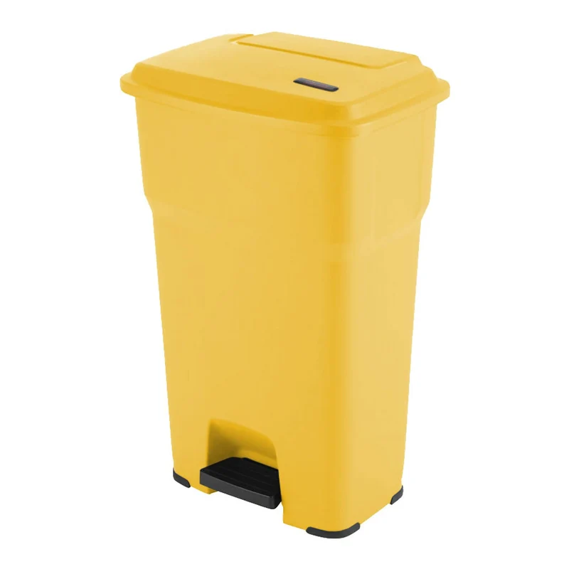 Vileda Professional Hera Abfallbehälter mit Pedal, 85 Liter