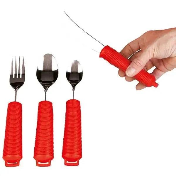 Besteck einzeln ergonomisch biegbar