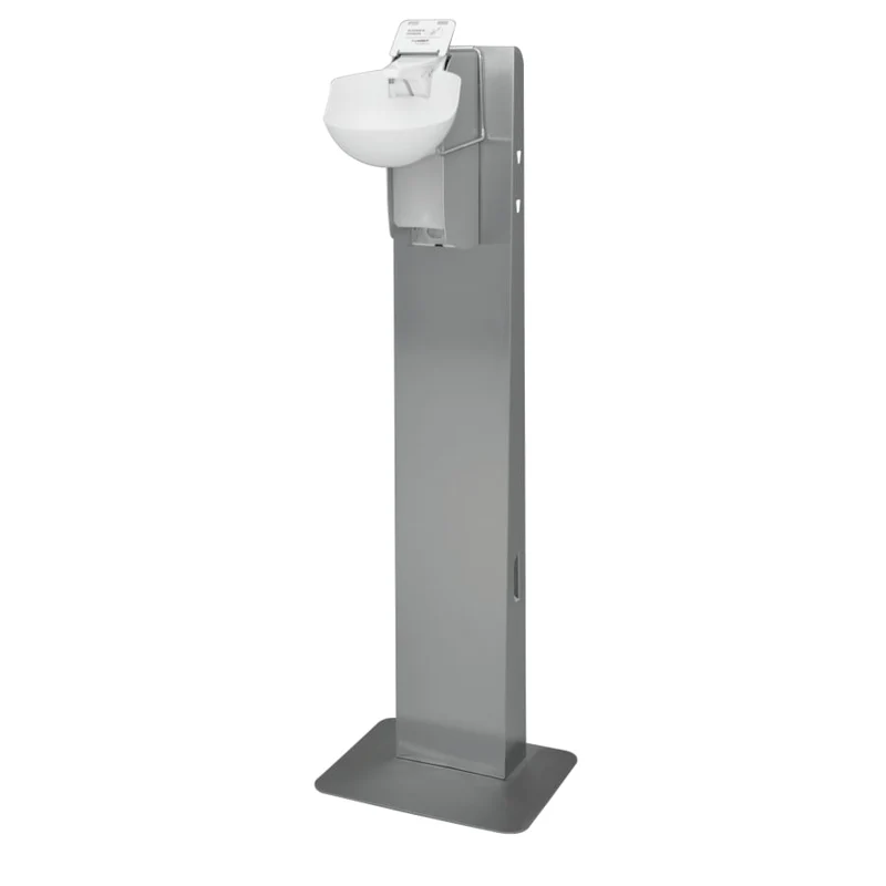 ingo-man® E AFP T Hygiene-Station mit 1-Liter-Desinfektionsmittelspender