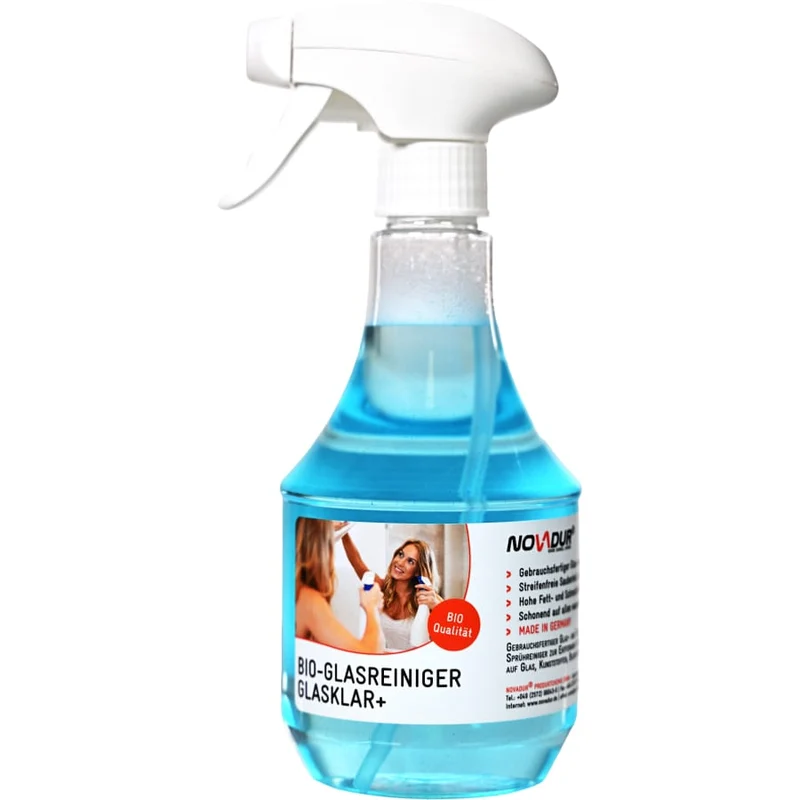 NOVADUR Glasklar+ Bio-Glasreiniger