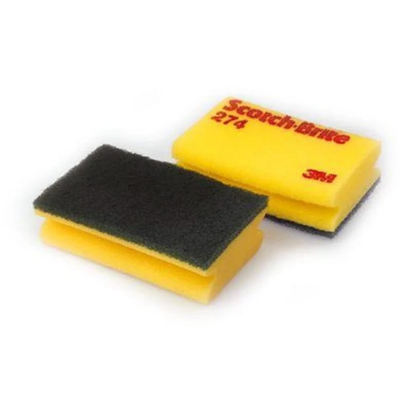 3M Scotch-Brite Reinigungsschwamm 174/274, gelb/grün