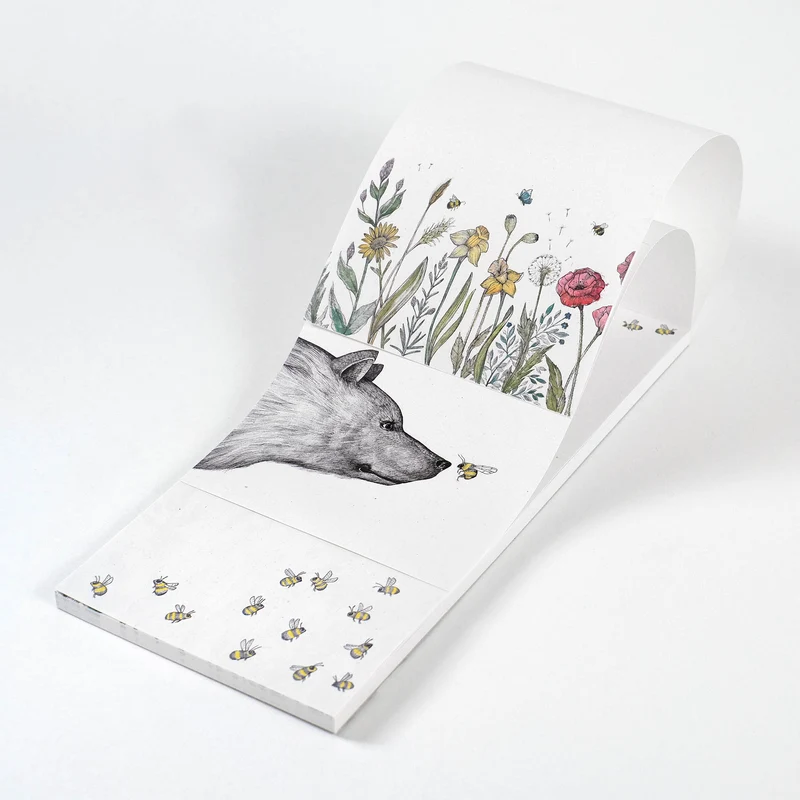 Notizblock – Bienen und Blümchen Trio