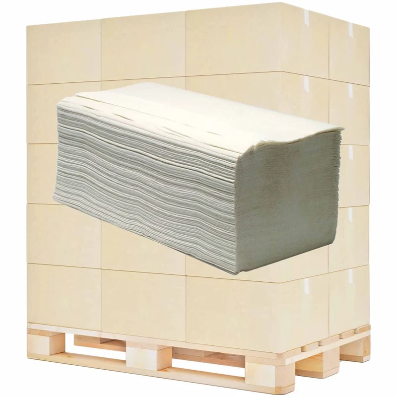 zetForm Falthandtücher 23,5 x 23 cm, 2-lagig