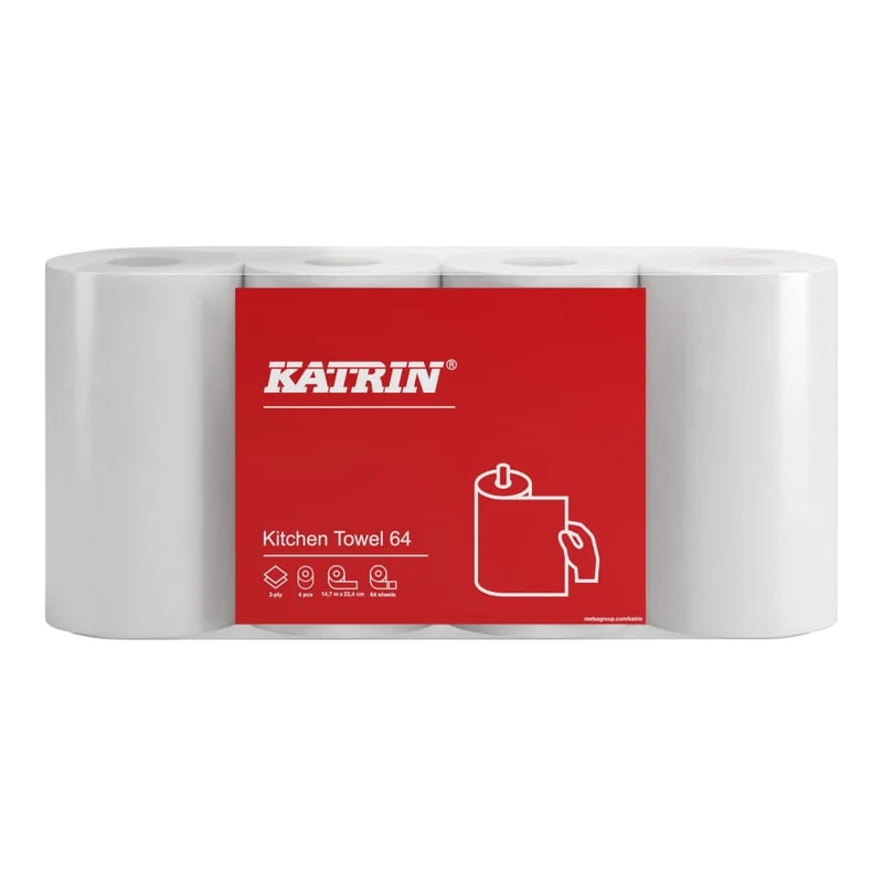 Katrin Küchenrolle 64 Blatt, 2-lagig, weiß