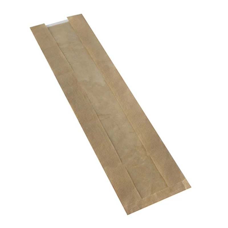 Papstar Pure Sichtstreifenbeutel, PLA
