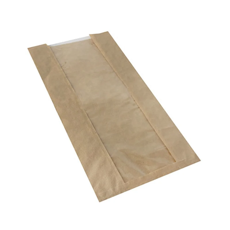 Papstar Pure Sichtstreifenbeutel, PLA