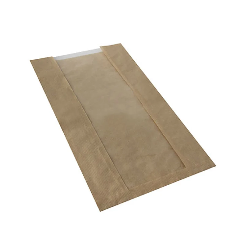 Papstar Pure Sichtstreifenbeutel, PLA