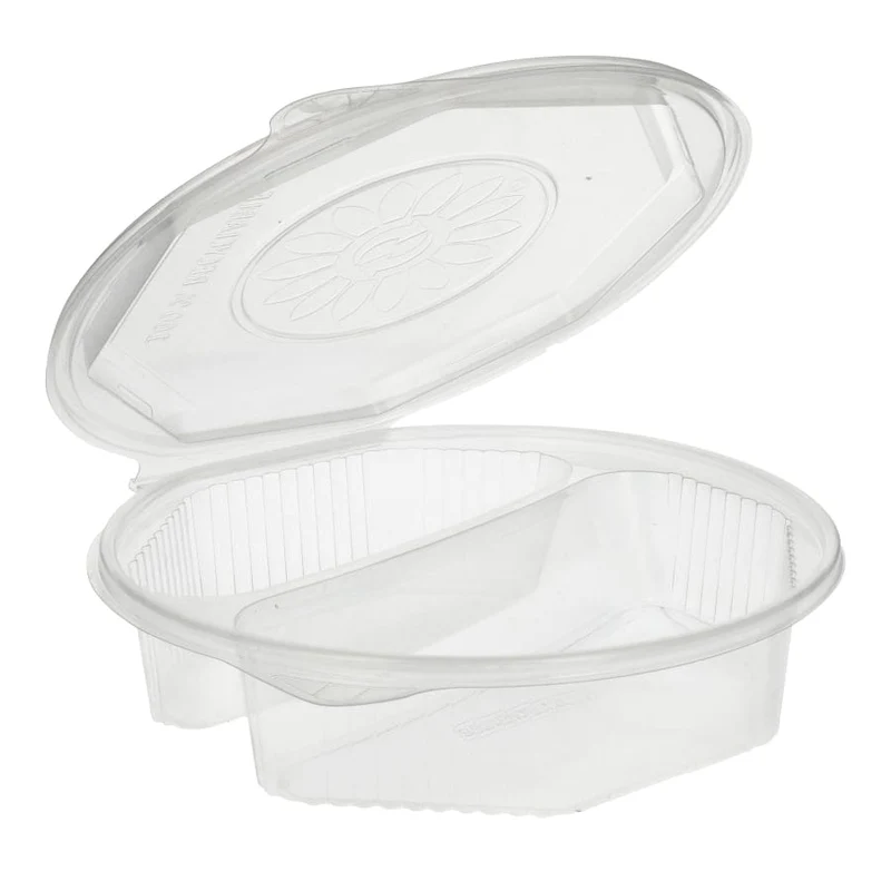 PAPSTAR Menüboxen, 2-geteilt, 1000 ml