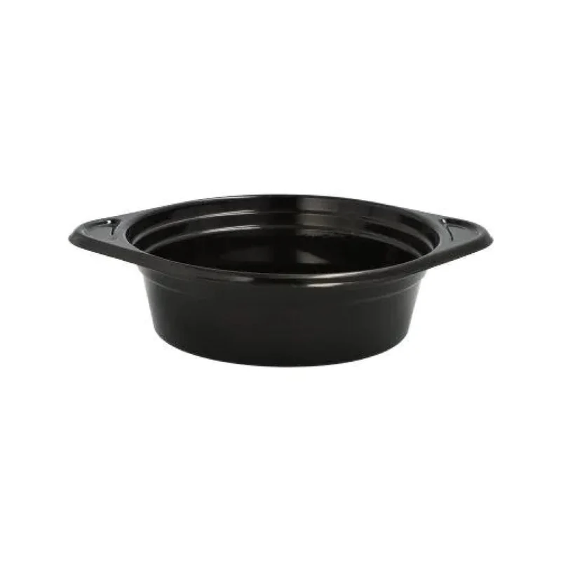 Mehrweg Suppenschale, Kunststoff, schwarz, 500 ml