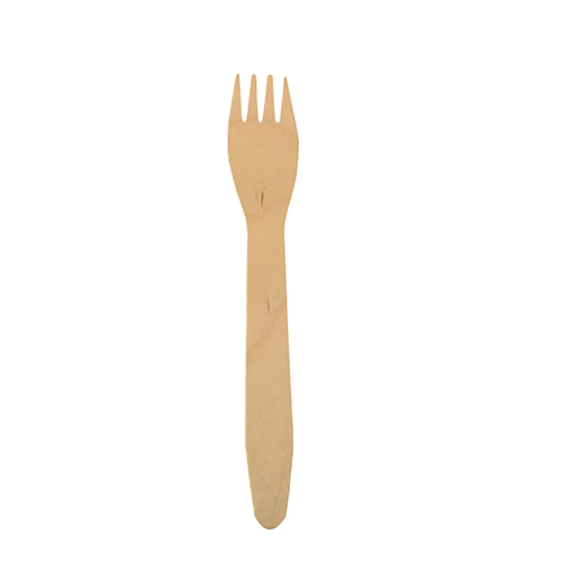 Papstar Pure Gabeln, Holz 16,5 cm