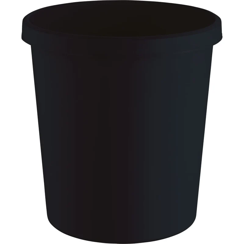 helit Papierkorb the green german aus Recyclingkunststoff, 18 Liter