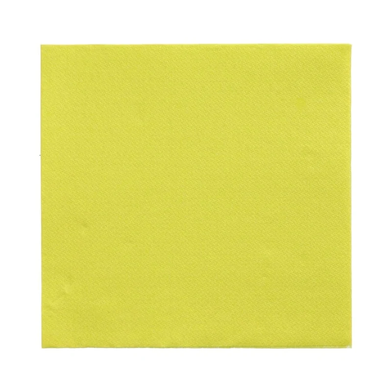 Papstar DAILY Collection Servietten, 32x32 cm, 1/4, limonengrün