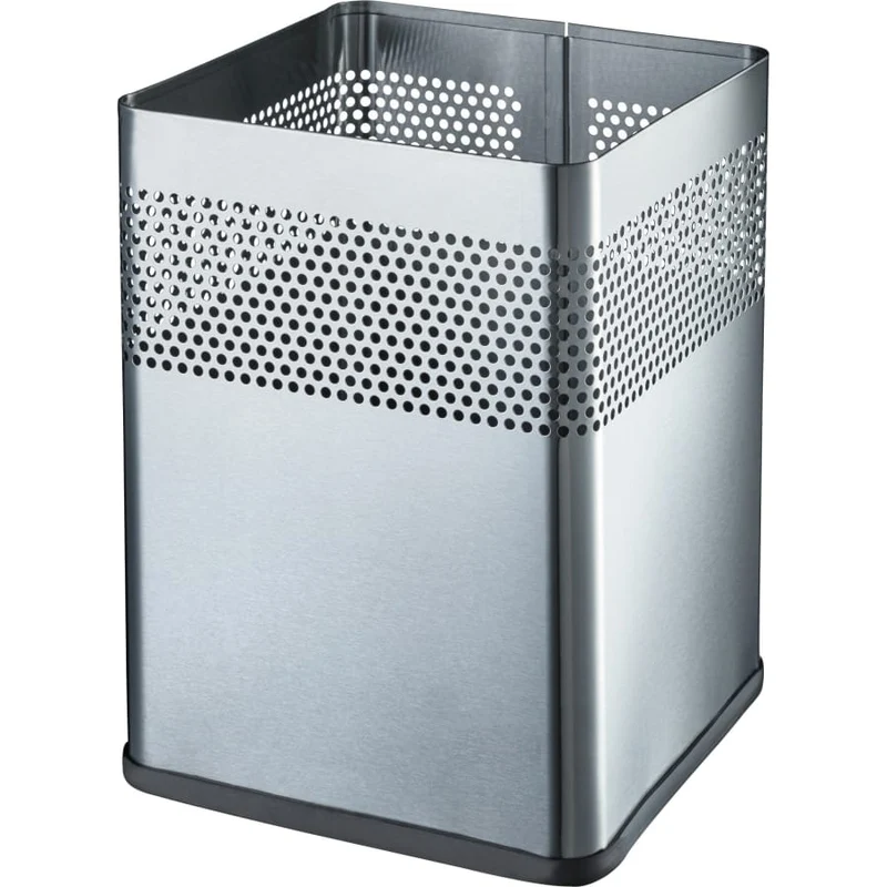 helit Papierkorb the dot mit Lochdekor, 18 Liter