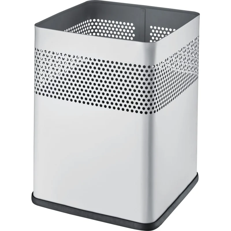 helit Papierkorb the dot mit Lochdekor, 18 Liter