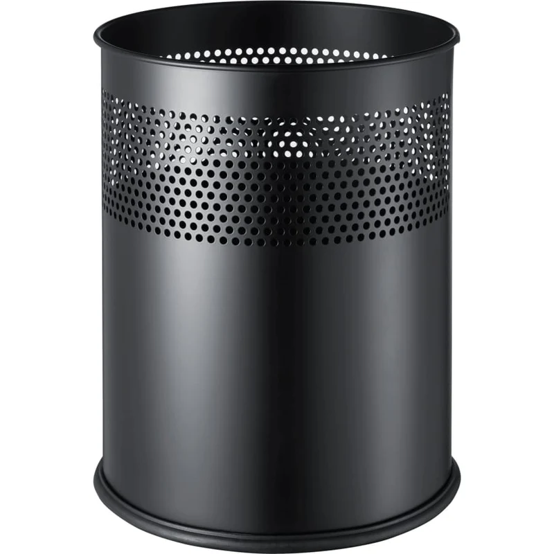 helit Papierkorb the dot mit Lochdekor, 15 Liter