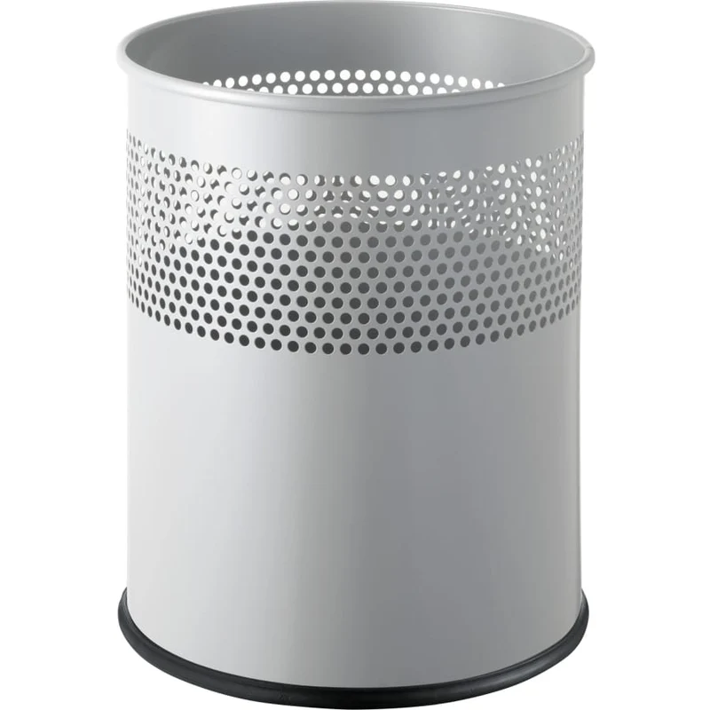 helit Papierkorb the dot mit Lochdekor, 15 Liter
