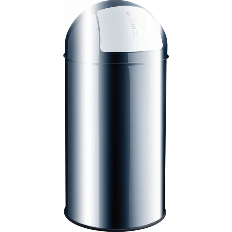 helit Abfallbehälter the dome mit Push-Deckel, 50 Liter
