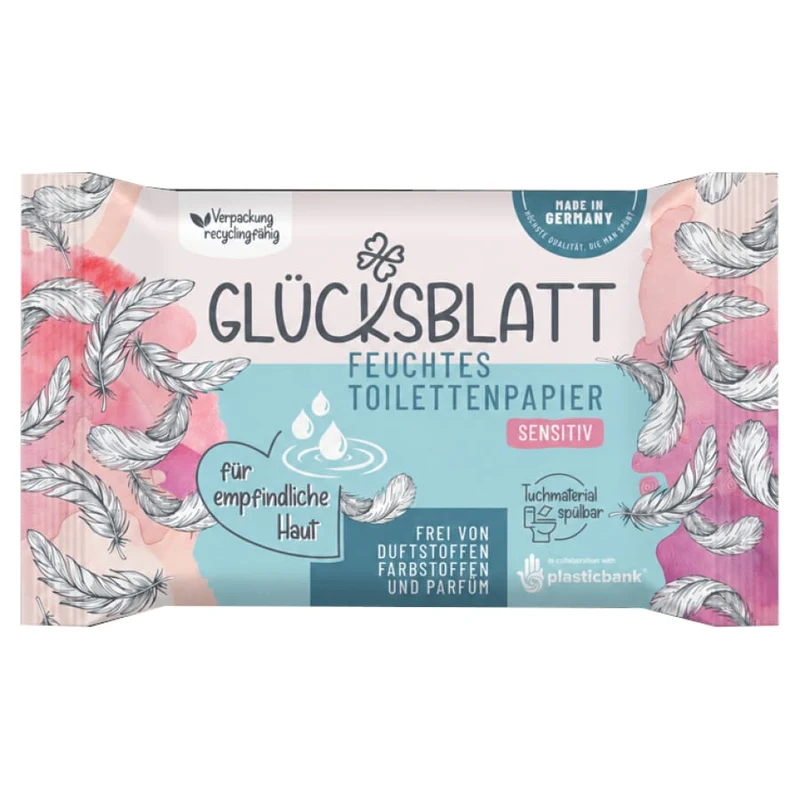 Fripa Glücksblatt Feuchtes Toilettenpapier Sensitiv