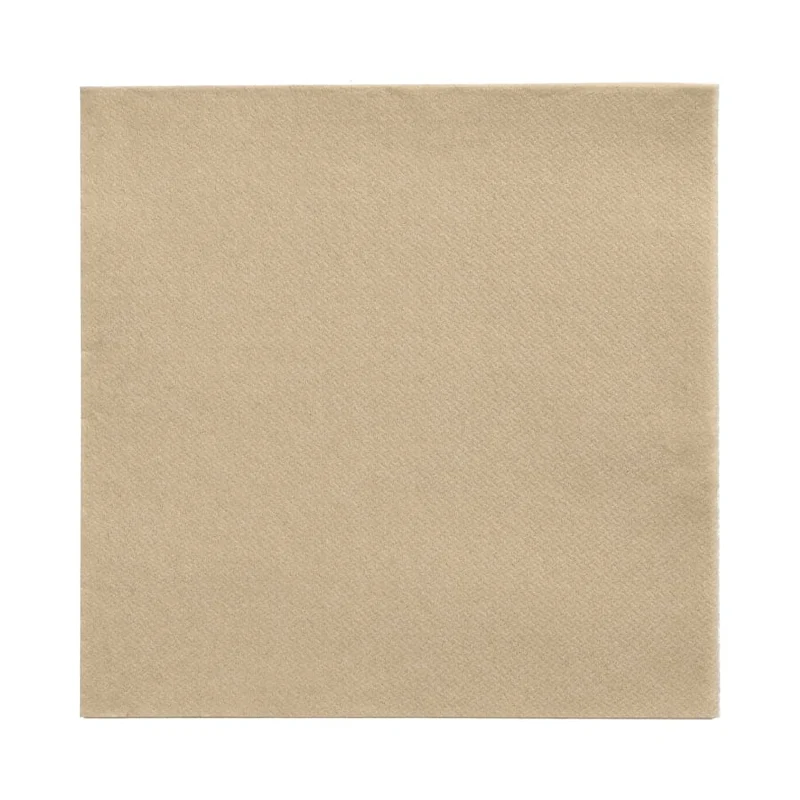 Papstar DAILY Collection Servietten, 32x32 cm, 1/4 Falz, sand
